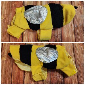 Large 18" 21-30lbs (Neck to Tail) Bumble Bee Dog Halloween Costume